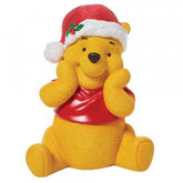 Figura enesco disney navidad winnie the pooh